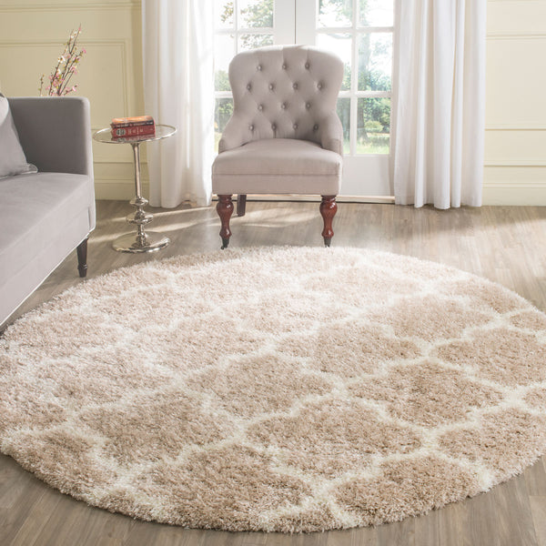 Safavieh Montreal Shag 832 Power Loomed Shag & Flokati Rug Beige / Ivory SGM832C-29