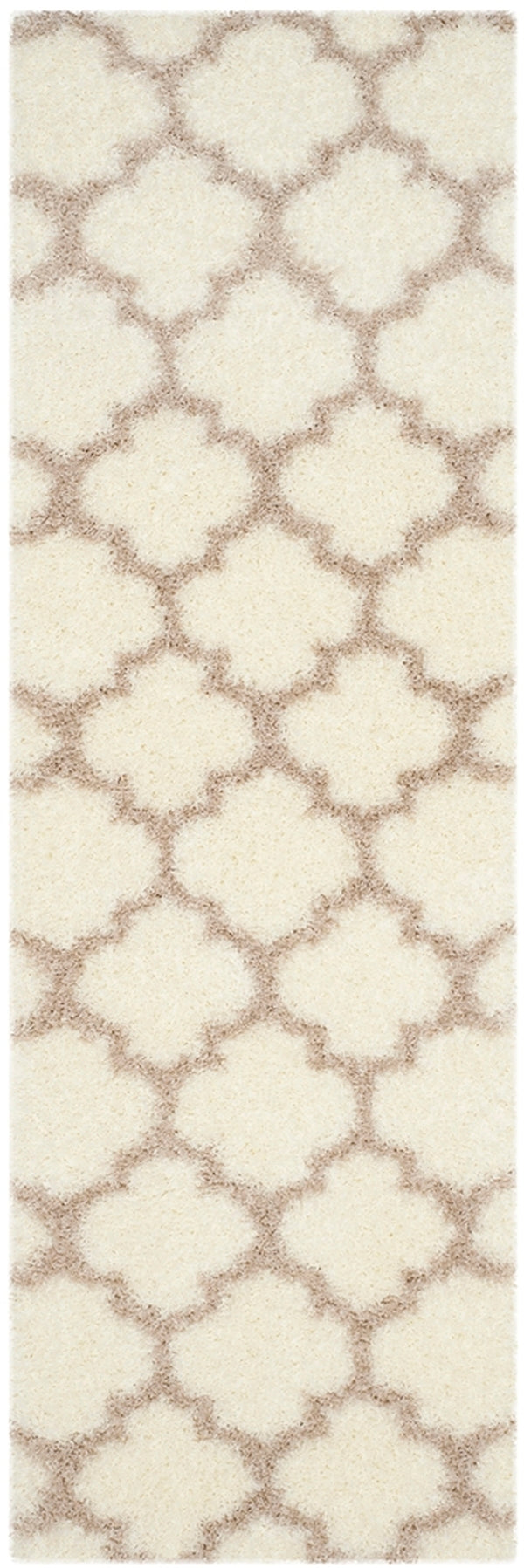 Safavieh Montreal Shag 832 Power Loomed Shag & Flokati Rug Ivory / Beige SGM832F-3