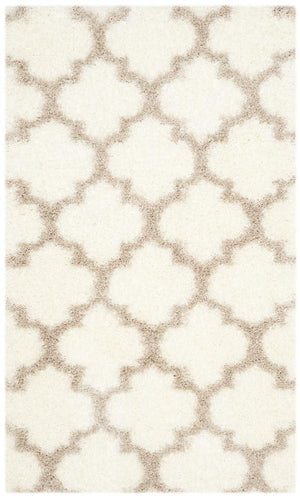 Safavieh Montreal Shag 832 Power Loomed Shag & Flokati Rug Ivory / Beige SGM832F-3