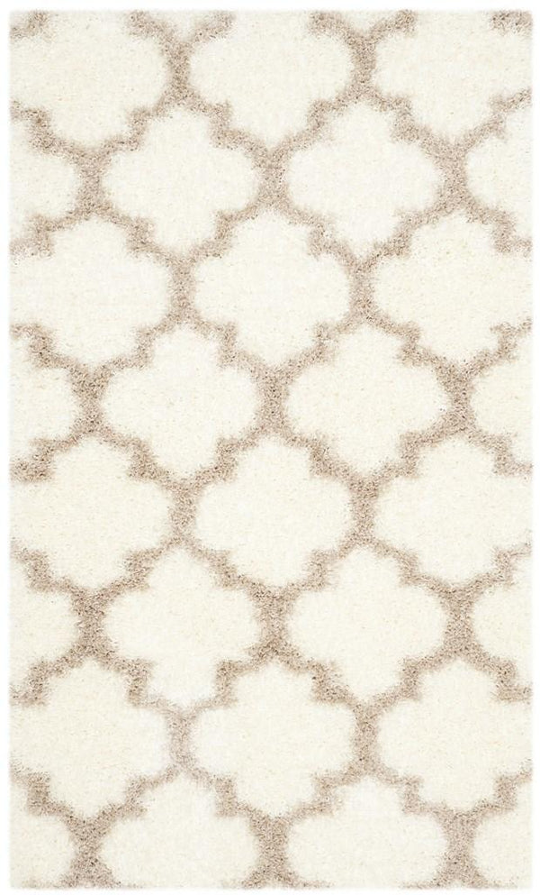 Safavieh Montreal Shag 832 Power Loomed Shag & Flokati Rug Ivory / Beige SGM832F-3
