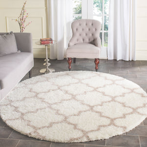 Safavieh Montreal Shag 832 Power Loomed Shag & Flokati Rug Ivory / Beige SGM832F-3