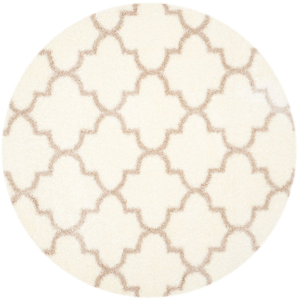 Safavieh Montreal Shag 832 Power Loomed Shag & Flokati Rug Ivory / Beige SGM832F-3