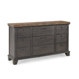 Steve Silver Bear Creek Dresser Brown BC950DRB