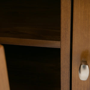 English Elm Warm Shaker - Stylish Entryway Storage Bench With Ample Space And Handcrafted Light Golden Finish B136P159571-GIGA