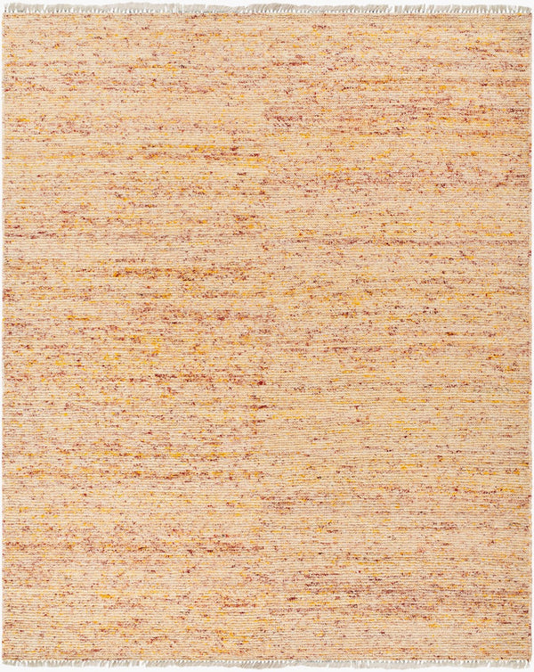 Surya Saga Handmade Rug 10' X 14' - Luxurious Cotton & New Zealand Wool, Low-pile Elegance For Your Home Beige Nz Wool,Cotton Sgs2300-912