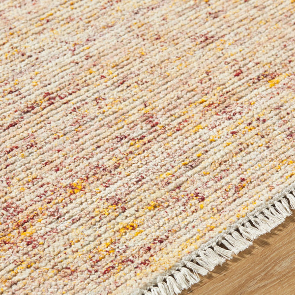 Surya Saga Handmade Rug 10' X 14' - Luxurious Cotton & New Zealand Wool, Low-pile Elegance For Your Home Beige Nz Wool,Cotton Sgs2300-912