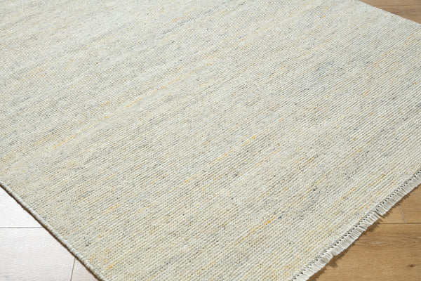 Surya Saga Handmade Rug 10' X 14' - Luxurious Cotton & New Zealand Wool, Low-pile Elegance For Your Home Ivory Nz Wool,Cotton Sgs2303-69