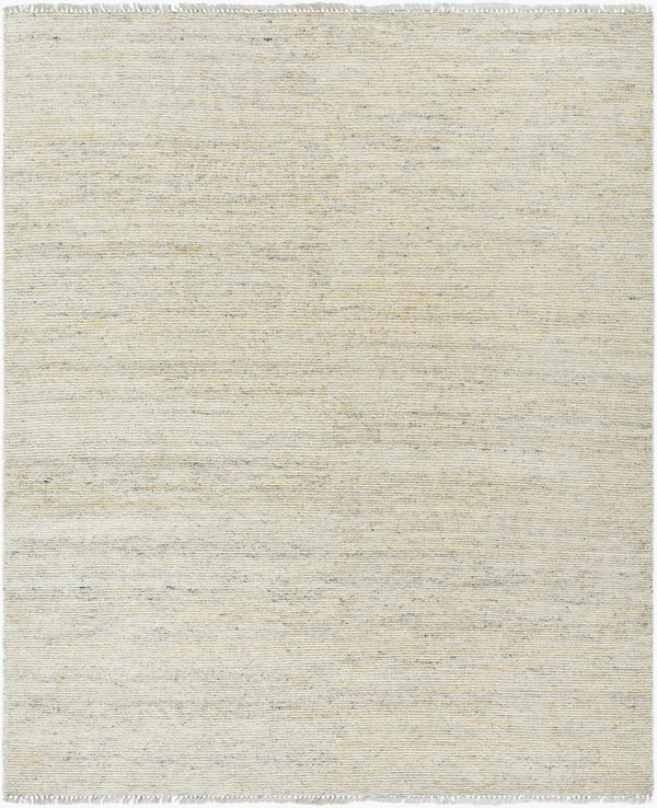 Surya Saga Handmade Rug 10' X 14' - Luxurious Cotton & New Zealand Wool, Low-pile Elegance For Your Home Ivory Nz Wool,Cotton Sgs2303-810