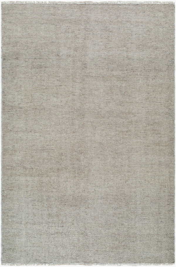 Surya Saga Handmade Rug 10' X 14' - Luxurious Cotton & New Zealand Wool, Low-pile Elegance For Your Home Beige Nz Wool,Cotton Sgs2304-1014