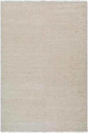 Surya Saga Handmade Rug 10' X 14' - Luxurious Cotton & New Zealand Wool, Low-pile Elegance For Your Home Beige Nz Wool,Cotton Sgs2305-1014