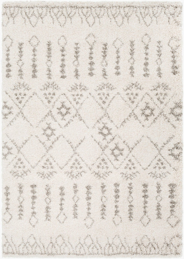 Livabliss Serengeti Shag Polypropylene Area Rug Moroccan Global Design for Living Room SGT2314-5373