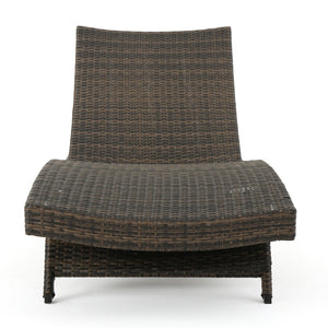 English Elm Christopher Knight Home® - Salem Pe Wicker Chaise Lounge Set – Premium Outdoor Comfort With Mocha Finish, No Assembly Required 52005.00ALUMCAMP2