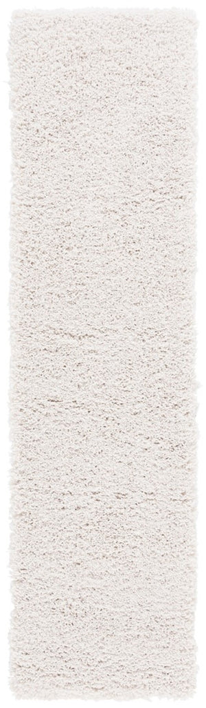Safavieh Luxe Shag 800 Hand Tufted/ Hooked Polyester Shag Rug White SGX800A-9