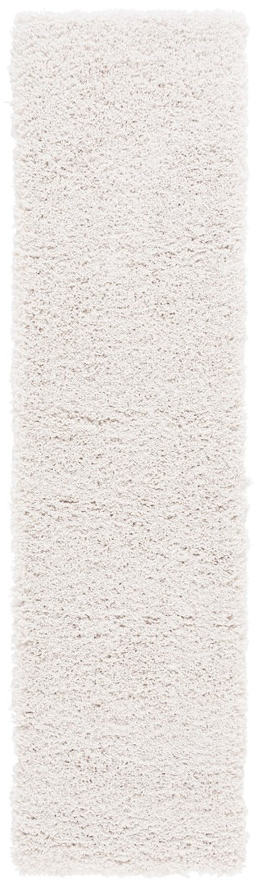Safavieh Luxe Shag 800 Hand Tufted/ Hooked Polyester Shag Rug White SGX800A-9