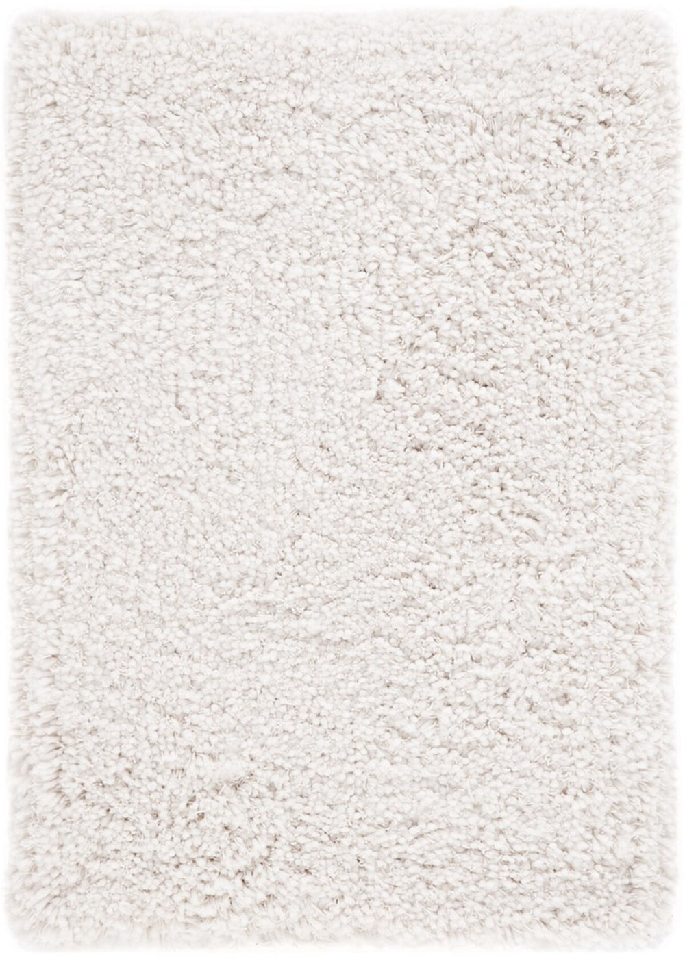 Safavieh Luxe Shag 800 Hand Tufted/ Hooked Polyester Shag Rug White SGX800A-9