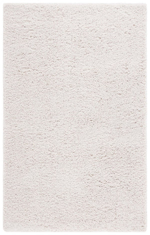 Safavieh Luxe Shag 800 Hand Tufted/ Hooked Polyester Shag Rug White SGX800A-9