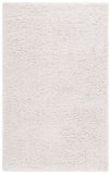 Safavieh Luxe Shag 800 Hand Tufted/ Hooked Polyester Shag Rug White SGX800A-9