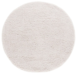 Safavieh Luxe Shag 800 Hand Tufted/ Hooked Polyester Shag Rug White SGX800A-9
