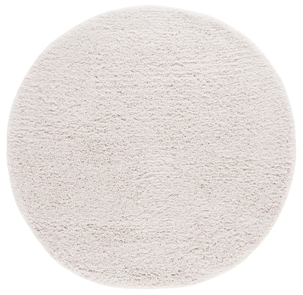 Safavieh Luxe Shag 800 Hand Tufted/ Hooked Polyester Shag Rug White SGX800A-9