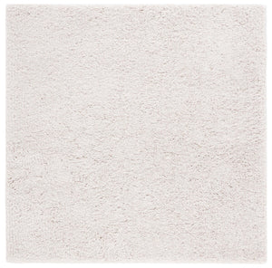 Safavieh Luxe Shag 800 Hand Tufted/ Hooked Polyester Shag Rug White SGX800A-9