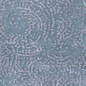 Surya Shibui 5' X 8' Hand-knotted Rug In Viscose & New Zealand Wool - Luxurious, Easy To Maintain Beauty! Charcoal Nz Wool,Viscose Sh1208-58