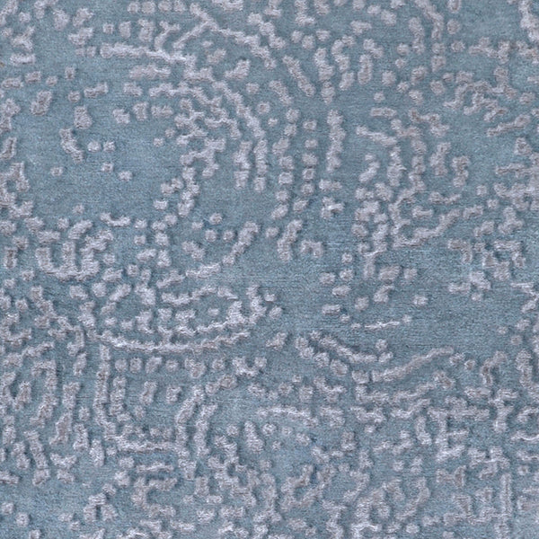 Surya Shibui 5' X 8' Hand-knotted Rug In Viscose & New Zealand Wool - Luxurious, Easy To Maintain Beauty! Charcoal Nz Wool,Viscose Sh1208-58