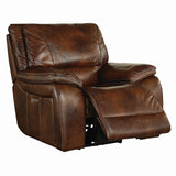 Parker House Parker Living Vail - Burnt Sienna Power Recliner Burnt Sienna Top Grain Leather with Match (X) MVAI#812PH-BUR