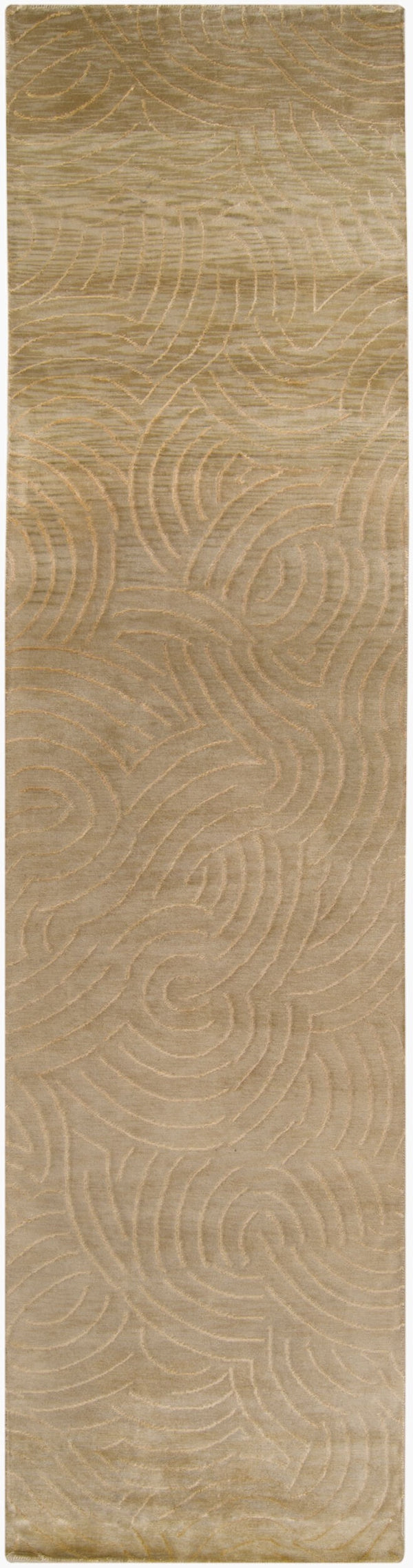 Surya Shibui Sh-7400 Handmade 2' X 3' Rug - Luxurious Viscose & Wool Blend, Artisanal Quality, Elegant Style  Nz Wool,Viscose Sh7401-2610