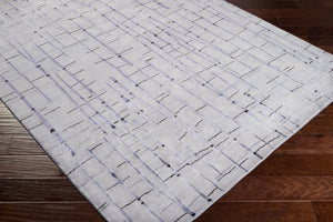 Surya Shibui Sh-7400 Handmade 2' X 3' Rug - Luxurious Viscose & Wool Blend, Artisanal Quality, Elegant Style Gray Nz Wool,Viscose Sh7404-58