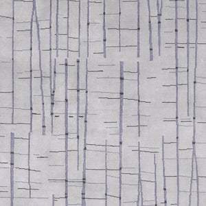 Surya Shibui Sh-7400 Handmade 2' X 3' Rug - Luxurious Viscose & Wool Blend, Artisanal Quality, Elegant Style Gray Nz Wool,Viscose Sh7404-58