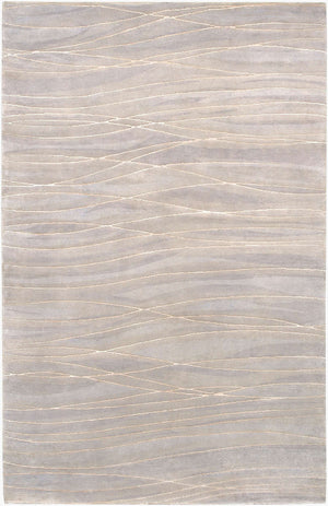 Surya Shibui Sh-7400 Handmade 2' X 3' Rug - Luxurious Viscose & Wool Blend, Artisanal Quality, Elegant Style Mauve Nz Wool,Viscose Sh7408-58