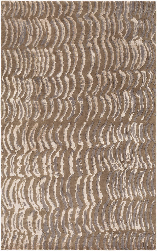Surya Shibui Sh-7400 Handmade 2' X 3' Rug - Luxurious Viscose & Wool Blend, Artisanal Quality, Elegant Style  Nz Wool,Viscose Sh7416-46