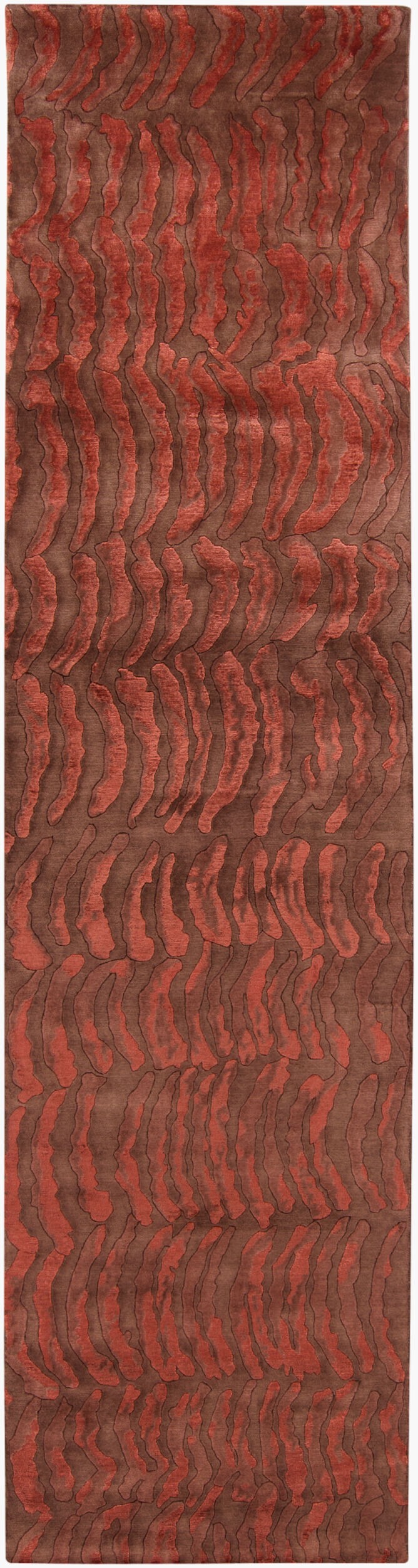 Surya Shibui Sh-7400 Handmade 2' X 3' Rug - Luxurious Viscose & Wool Blend, Artisanal Quality, Elegant Style  Nz Wool,Viscose Sh7417-2610