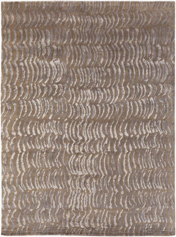 Surya Shibui Sh-7400 Handmade 2' X 3' Rug - Luxurious Viscose & Wool Blend, Artisanal Quality, Elegant Style  Nz Wool,Viscose Sh7418-811