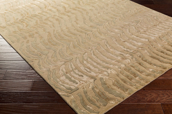 Surya Shibui Sh-7400 Handmade 2' X 3' Rug - Luxurious Viscose & Wool Blend, Artisanal Quality, Elegant Style  Nz Wool,Viscose Sh7419-58