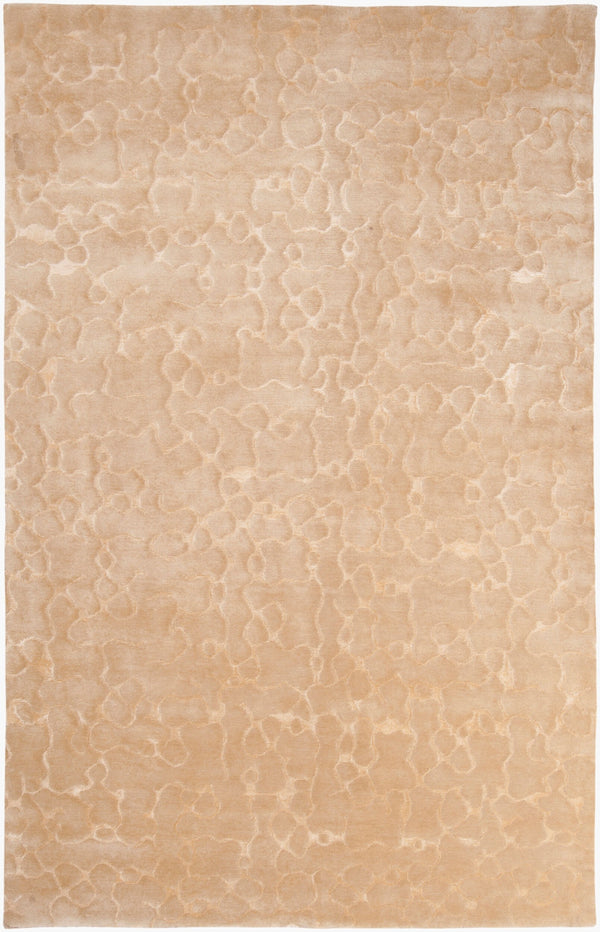 Surya Shibui Sh-7400 Handmade 2' X 3' Rug - Luxurious Viscose & Wool Blend, Artisanal Quality, Elegant Style Mustard Nz Wool,Viscose Sh7420-58