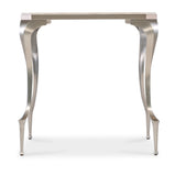 Bella Donna Rectangle Stone Top End Table Gold BellaDonna Collection 6900-80313-00 Hooker Furniture