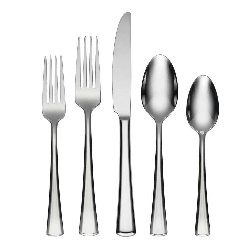Lenox Oneida Noble 20 Piece Everyday Flatware Set, Service for 4 Metallic, STAINLESS METAL H063020A