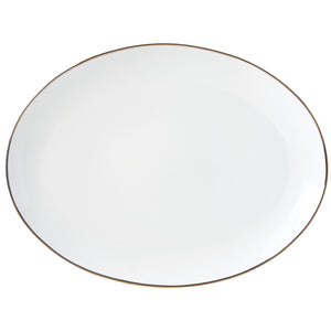 Lenox Trianna White 14.5" Serving Platter White, WHITE PORCELAIN 884698