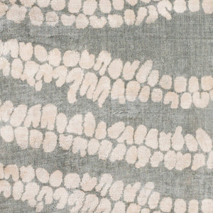 Surya Shibori Shb-8002 8' X 11' Hand Loomed Rug - Modern Viscose Design, Low Pile, Elegant Home Decor Charcoal Viscose Shb8006-268