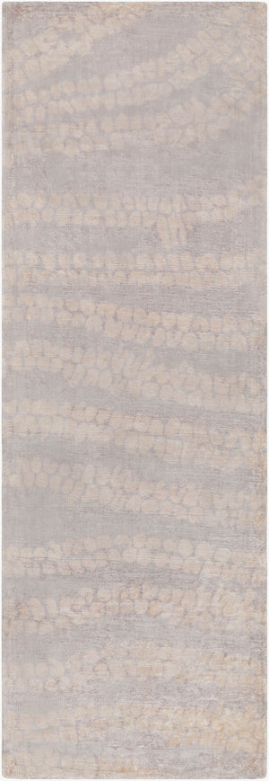 Surya Shibori Hand-loomed Viscose Runner Rug with Artisan Dye-resist Pattern for Hallways SHB8007-268