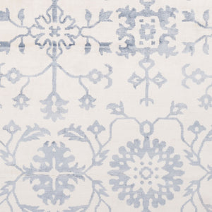 Surya Shibori Shb-8002 8' X 11' Hand Loomed Rug - Modern Viscose Design, Low Pile, Elegant Home Decor Denim Viscose Shb8009-268