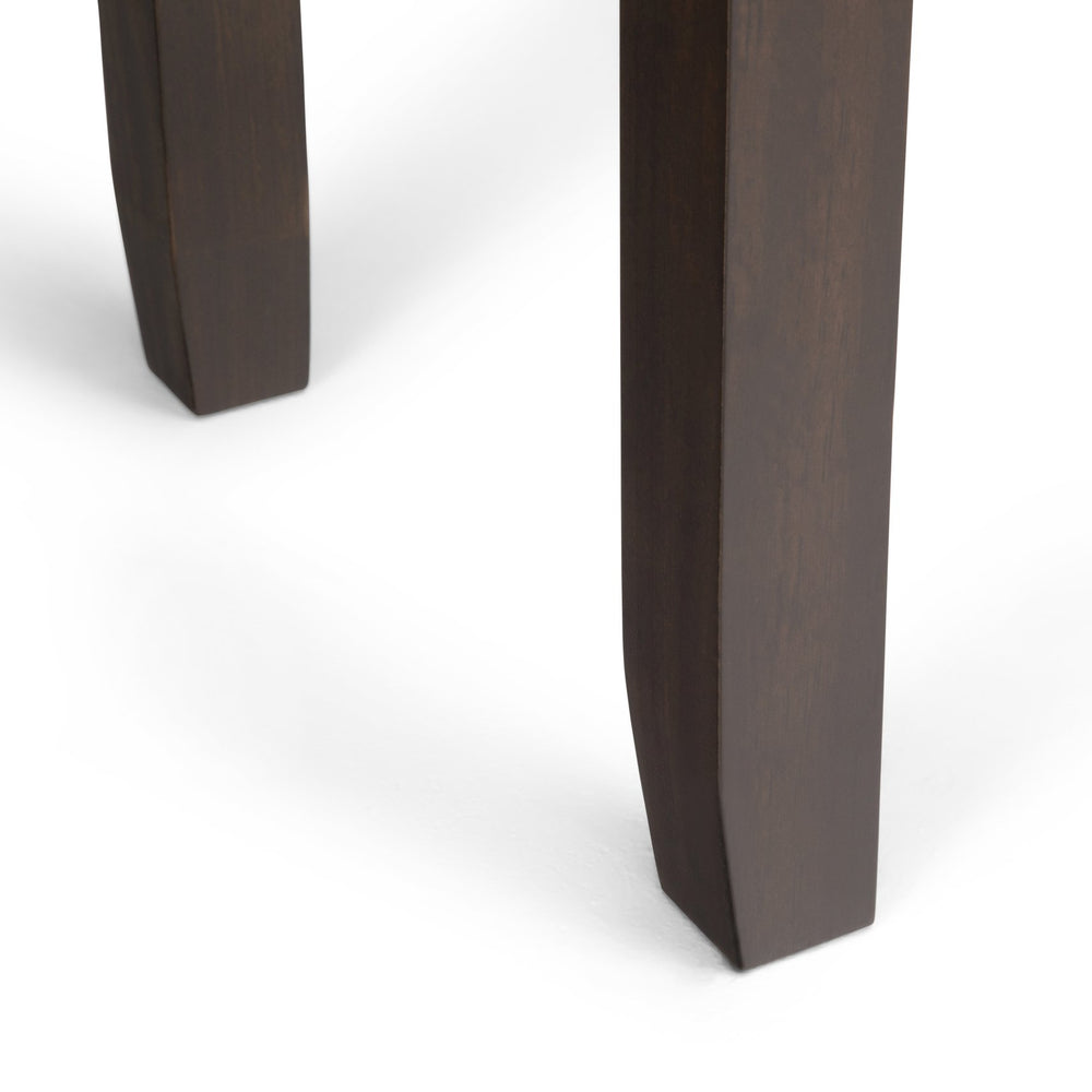 English Elm Cosmopolitan - Handcrafted Mahogany Brown Console Table With 3 Drawers For Stylish Storage Solutions B136P159519