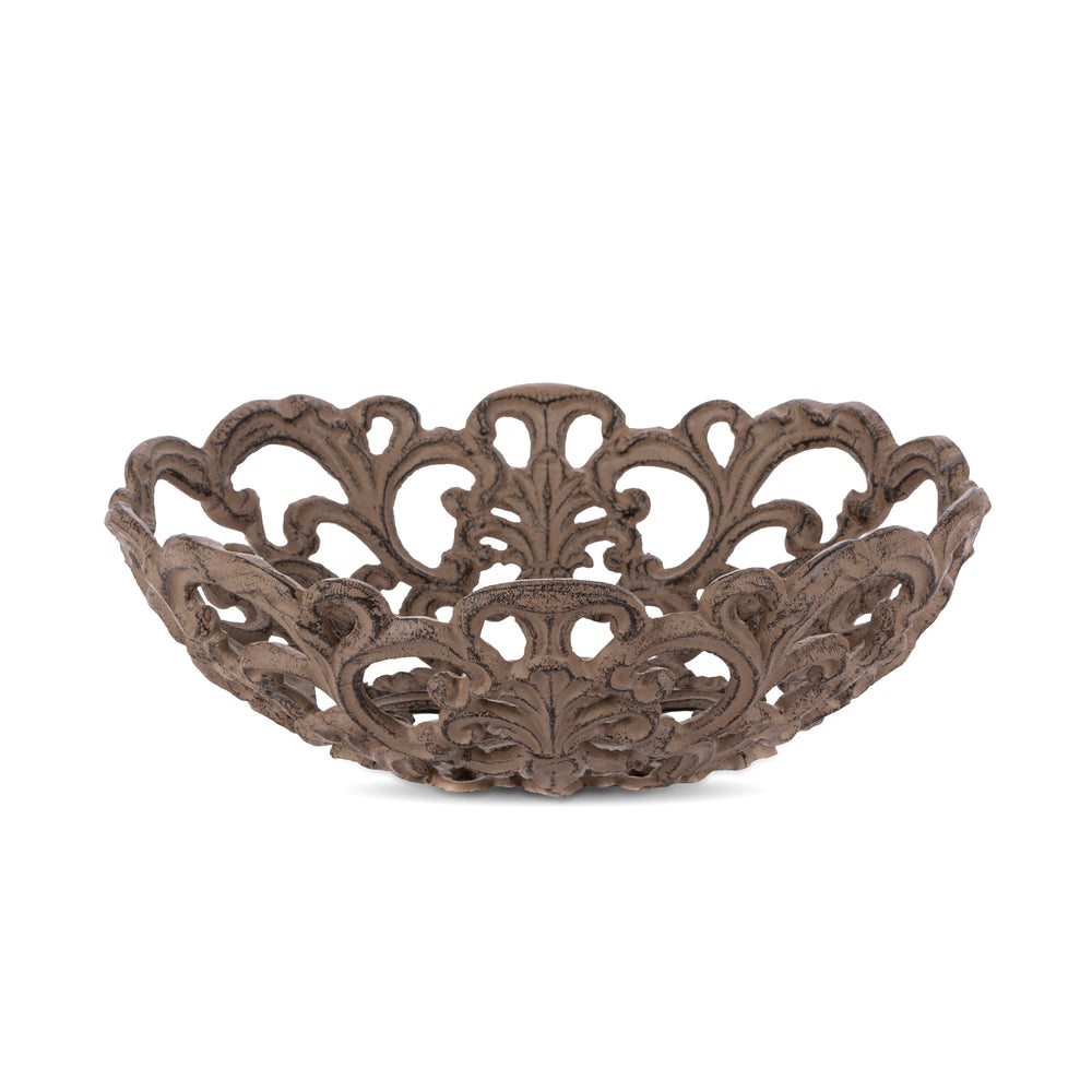 Acanthus Cast Aluminum Bowl EAW95312 Park Hill