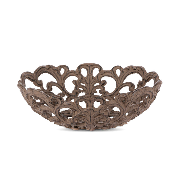 Acanthus Cast Aluminum Bowl EAW95312 Park Hill