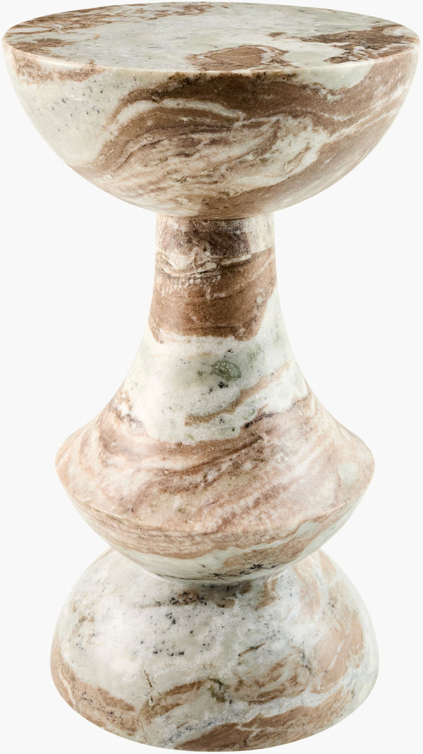 Surya Sheena Industrial Rustic End Table Handcrafted Compact Square Top for Living Room SHEN001-201212