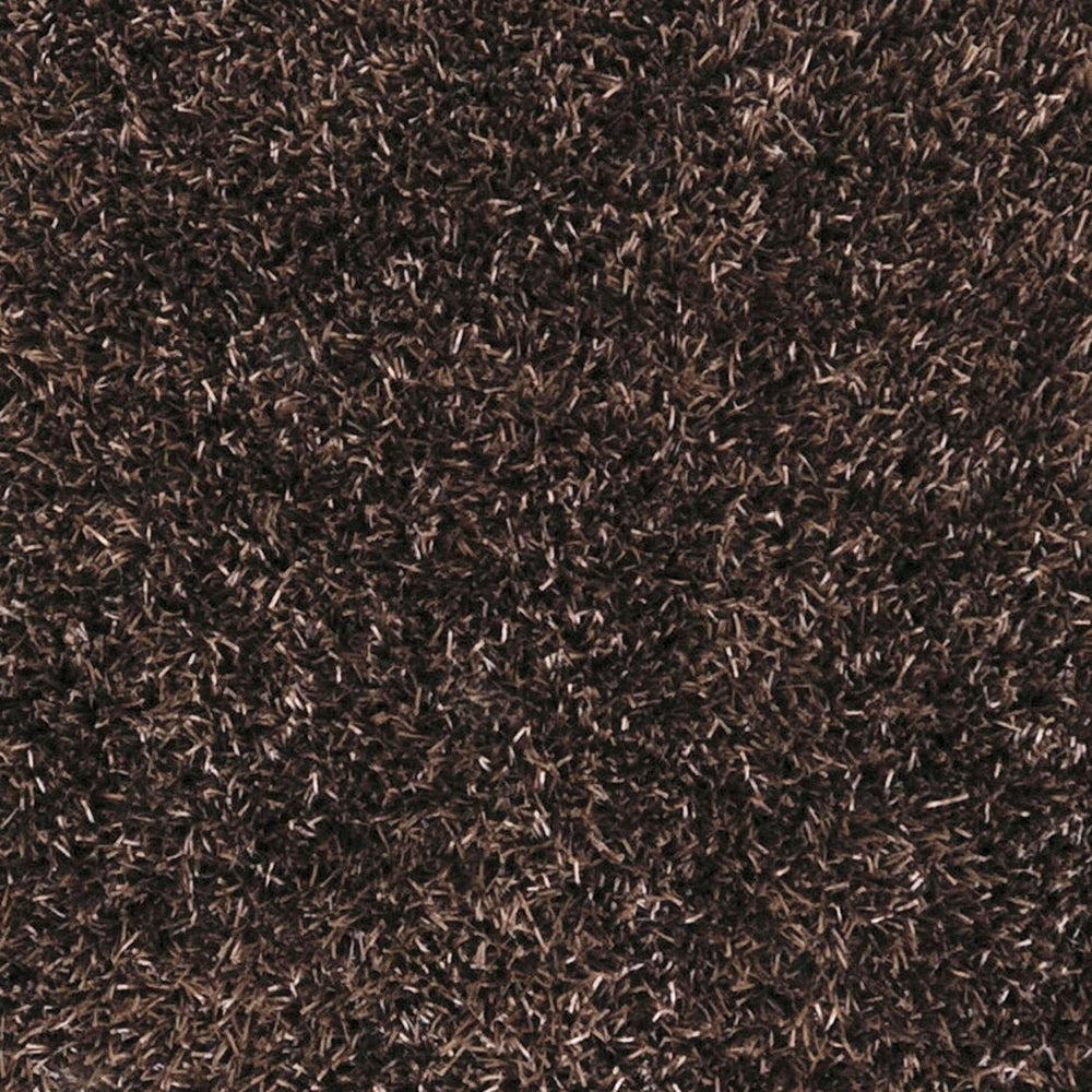 Surya Shimmer 5' X 8' Handmade High Pile Rug - Durable Polyester, Modern Design, Perfect For Any Space Medium Brown Polyester Shi5000-8106