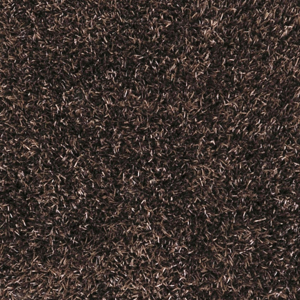 Surya Shimmer 5' X 8' Handmade High Pile Rug - Durable Polyester, Modern Design, Perfect For Any Space Medium Brown Polyester Shi5000-8106
