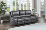 Steve Silver Keily Gray Manual Sofa KE800SG