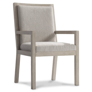Bernhardt Bernhardt Prado Upholstered Arm Chair In Tawny Finish — Plush Panels, Exposed Wood Frame, Rustic Modern Appeal 324542A